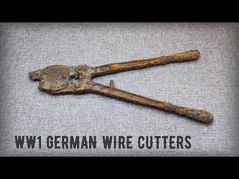 Restoring a German Wire Cutters from WW1