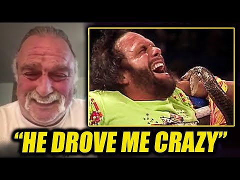 Jake The Snake Roberts On His Snake BITING Macho Man Randy Savage