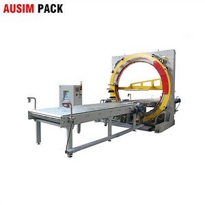 [Hot Item] Automatic Stretch Film Horizontal Orbital Furniture/Wooden Box Wrapping Machine