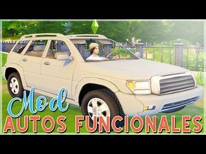 AUTOS FUNCIONALES MOD 🚘🚖 l LOS SIMS 4 l MOD REVIEW