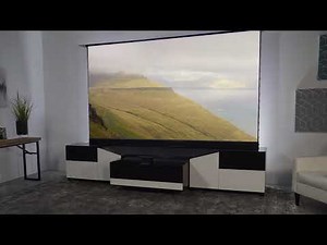 120 Motorized Ultra Short Throw Projector Cabinet | Motorized and Cooled UST Projection Compartment