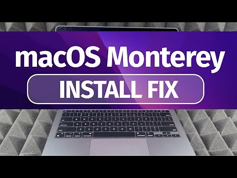 macOS Monterey won't install on MacBook Air | MacBook Pro | FIX