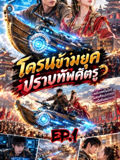 ep1 โดรนข้ามยุค ปราบทัพศัตรู #รวมฉากฟิน #รีวิวซีรีส์ #cdrama #youku #chinesedrama2022