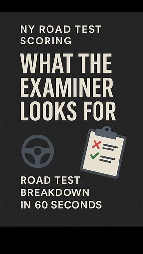 How To Pass The Road Test (NY)