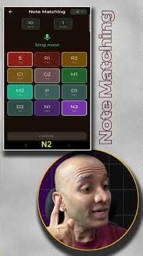 Note Matching Game on Vocaler App - Available on Play Store!