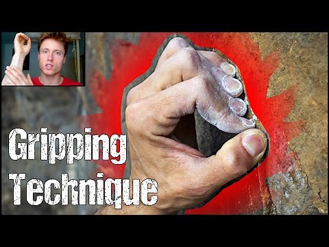 Rock Climbing Technique for Beginners: The Importance of Gripping Technique | Crimps VS Open Grips