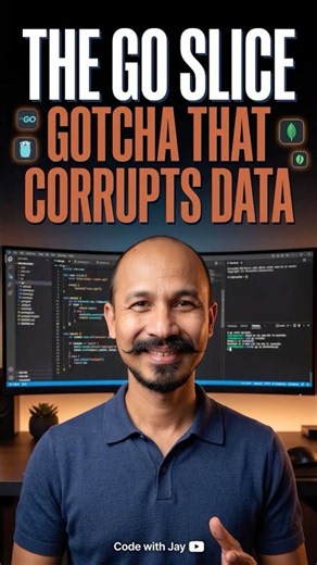 Why you should never trust Go append blindly 🧠 #codingtips #programming