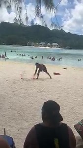 37K views · 436 reactions | Fire dancer on the motu | Koka Lagoon Cruises, Rarotonga, Cook Islands | Facebook