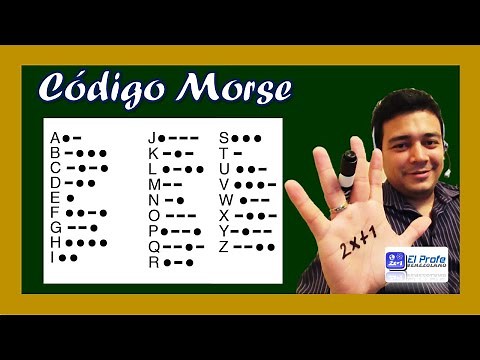 Abecedario CÓDIGO MORSE