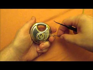 hbk101274 raking disc locks for beginners with thumb tension