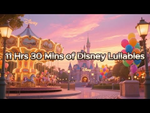 [NO ADS] Disney Lullaby Compilation – Soft & Magical Bedtime Music for Babies and Kids