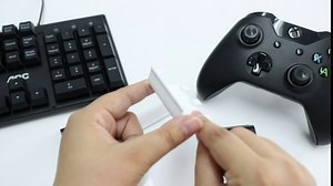 Xahpower Battery Cover for Xbox One, Replacement Battery Doors Shell Repair Part Compatible with Xbox One/Xbox One S Wireless Controller(4 Pack, Black, White)