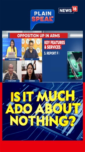 #PlainSpeak | Centre & Opposition lock horns over the Sanchar Saathi app 'The app brings together five key features, mobile count, lost/stolen checks, device genuineness, and international call info. Already used online by millions, now all in one place,' Cybersecurity expert @MukteshChander shares insights. #SancharSaathi #SancharSaathiApp #CyberCrime #CyberSecurity | @shivani.gee | News18 | Facebook
