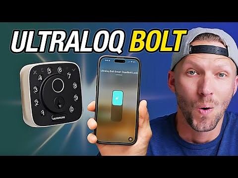 Secure Your Smart Home! The ULTRALOQ Bolt Fingerprint with HomeKit!