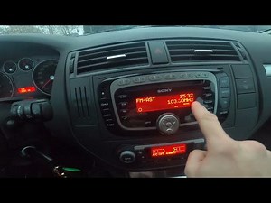 How to Change Radio Stations Sorting Mode in Ford C-MAX I ( 2003 - 2010 )