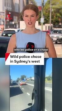 Wild police chase through Sydney's west ends in arrest