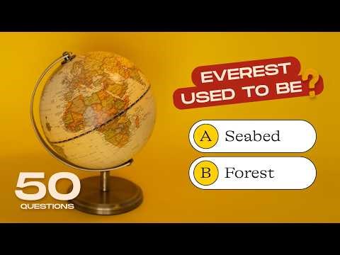50 Geography Questions (to distract you from dooomscrolling for 9 minutes)
