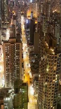 Hong Kong Buildings Close View