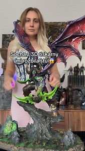 🇨🇿 „You are not prepared!“ — já po pátém litru resinu a desáté vrstvě barvy. 😭💚 Ale jo, stálo to za to. 65 cm čistého chaosu a lásky k WoWku. #Illidan #WorldOfWarcraft #3Dtisk #wowfanart #resinpainting #wowcommunity #ludwigacraft 🇬🇧 “You are not prepared!” — me after 5 liters of resin and 10 layers of paint. 😭💚 But yeah, totally worth it. 65 cm of pure chaos and love for WoW. #Illidan #WorldOfWarcraft #3Dprint #wowfanart #resinart #paintingminiatures #wowcommunity #ludwigacraft | Ludwiga