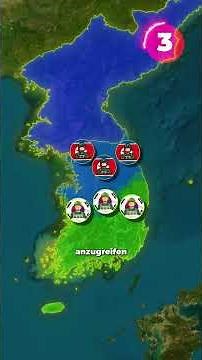 Welches Land wäre im Dritten Weltkrieg am stärksten vom Auslöschen bedroht?#südkorea #israel #Taiwan