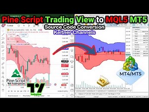 Trading View|PineScript to MT5|MQL5 Indicator Conversion [PART 657] Keltner Channel #forexalgotrader