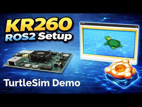 ROS2 on KR260 Made Easy 🚀 | Complete Setup + TurtleSim Demo