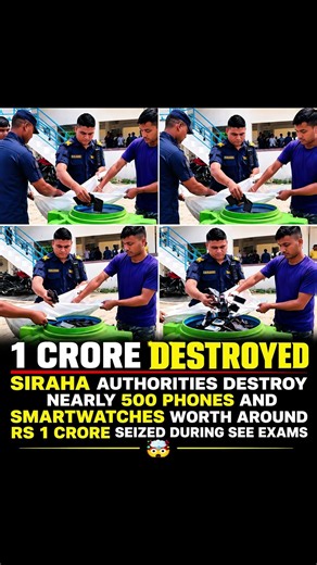 😲 ₹1 Crore Worth of Phones Destroyed! 500 Devices Seized During Exams