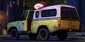Toy Story Video Shows Fan Creating Drivable Pizza Planet Truck