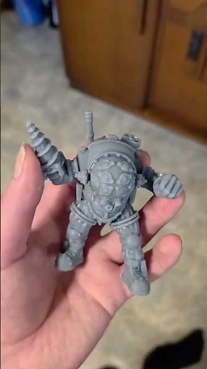 Big Daddy Resin Figurine – Bioshock 3D Print Reveal