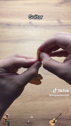 DIY Acoustic Guitar Origami Tutorial