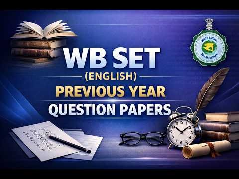 WB SET English Previous Year Question Paper Analysis | PYQ Strategy #WBSET #English