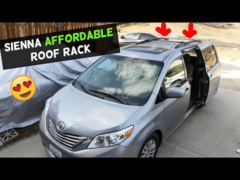 TOYOTA SIENNA ROOF RACK INSTALATION AND REVIEW by Auxmart