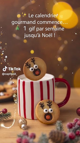 🎄✨ Petit teaser de Noël ! Cette année, j’ai préparé 4 gifs animés 100% faits maison 👩🏻‍🍳📸 Au menu : 🍫 un chocolat chaud ultra gourmand ❤️‍🔥 une love story pain d’épice (avec la recette !) 🎅 un bonhomme de neige magique 🦌 des biscuits cerfs (recette aussi !) Je poste 1 gif par semaine jusqu’à Noël… Et ça commence mardi prochain ✨ Hâte de vous montrer tout ça 🥰 Et si tu aimes n’hésite pas à partager, liker ou commenter ! 😊 #noel2025 #stopmotioncooking #photographeculinaire #faitmaison #