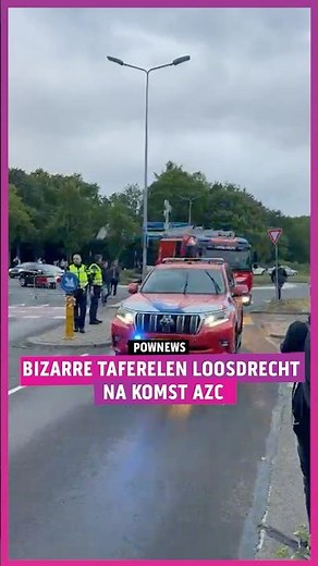 The asylum seekers have arrived in Loosdrecht and the residents are showing their anger. #azc #po...