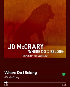☝🏽Click link in bio for the full song!!!! ⚠️Where Do I Belong ⚠️ | JD McCrary
