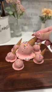 2.7M views · 24K reactions | I saw these and had to make them asap! What cake pops should i do next? #asmr #restock #baking #asmrbaking #recipe #asmrrecipe #easy #simple #easybaking #simplerecipe #easyrecipe #cakepops #cake #icecream #dessert #treat #satisfying | restockmyhome | Facebook