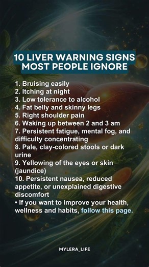 10 Liver Warning Signs Most People Ignore #healthandwellness #healthandwellness