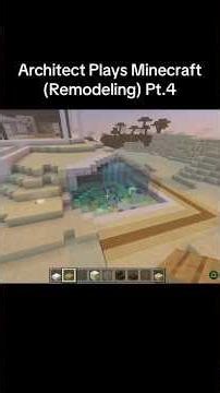 Architect plays minecraft “Luxury Builds” Ep.4 #minecraft #minecraftbuilding #crafting #gaming #fyp