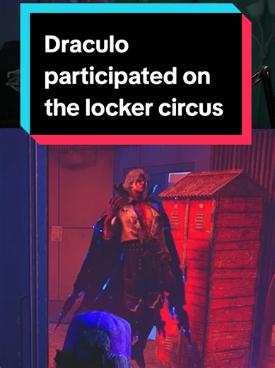 Draculo participated on the locker circus #dbddracula #dbdfunny #dbdclip #dbdfunnymoments