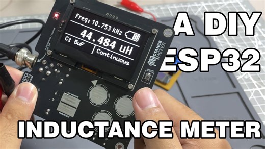 DIY便携式电感表（基于ESP32） | DIY Portable Inductance Meter (Based on ESP32)