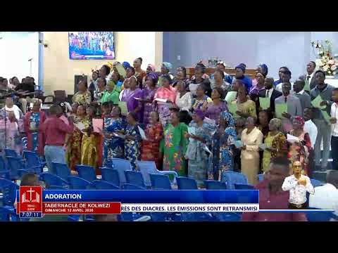 Dimanche 12 Avril 2026, Sujet : " Le message du temps de la fin (La Maison de Dieu) " Frère Mwamba