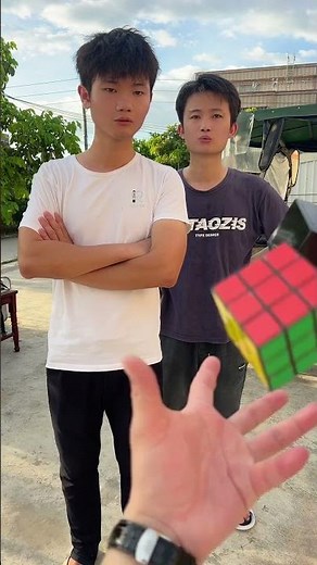 魔方瞬间还原的秘密#魔术教学 #magic #magicteaching