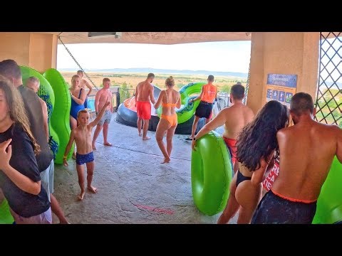Unseen Secrets: Exploring Europe's INSANE Water Park. Aquaparadise in Bulgaria. All Waterslides
