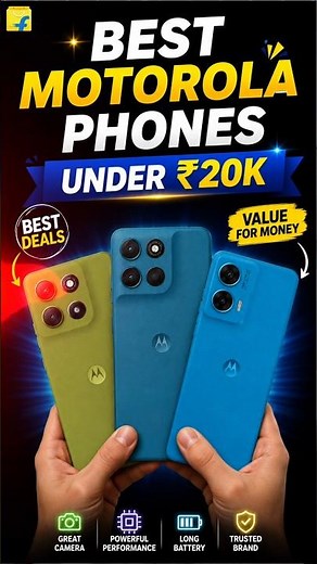Best Motorola Phones Under 20000 in 2026 ⚡ Best Moto Smartphones Under ₹20K 📱
