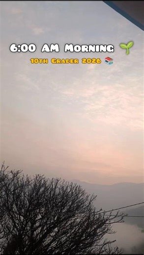 6:00 AM Morning Routine 🌅 | Peaceful Study Vibes + Nature Aesthetic 🐦📚 #motivation #shortsfeed