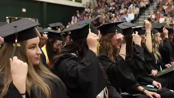 Here's to our BHSU Spring 2024 Grads! 🎉 You've climbed the mountain; now it's time to enjoy the view! 🎓 We can't wait to see everything you'll achieve next! | Black Hills State University