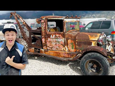 I Found A 100 Year Old Abandoned Tow Truck!
