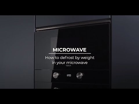 How to Defrost by Weight in the Microwave | Teka Academy
