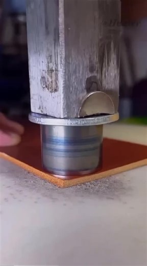 ASMR Handmade Leather Wallet Crafting Experience