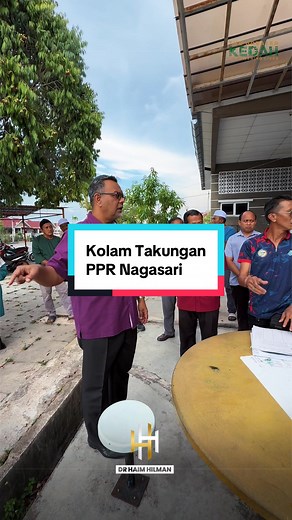 Keselamatan Kolam Takungan PPR Nagasari: Tindakan Segera Diambil